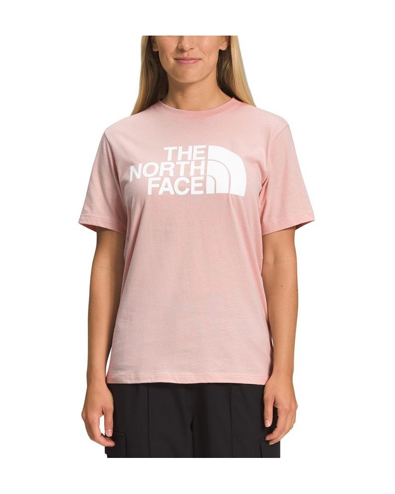 Women's Half-Dome Logo Tee Pink $23.20 Tops