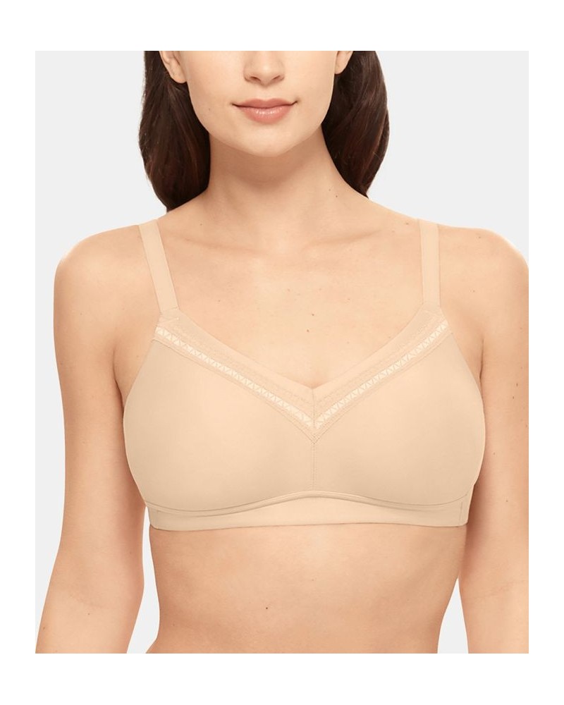 Women's Perfect Primer Wire Free Bra 852313 Up To DDD Cup Sand (Nude 5) $31.20 Bras