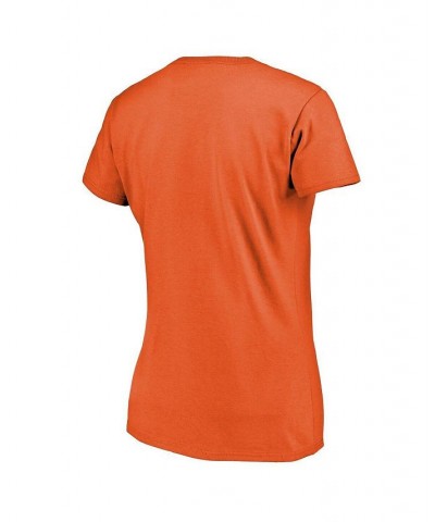 Women's Branded Orange Auburn Tigers Basic Arch T-shirt Orange $13.24 Tops