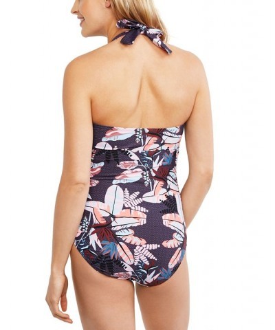 Beach Bump™ Smocked Waist Maternity One-Piece Swimsuit Navy Floral $21.60 Swimsuits