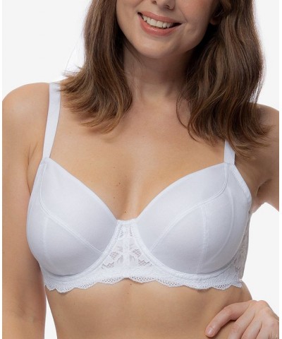 Women's Hera Non Padded Underwire Bra D001683CO009 White $15.17 Bras