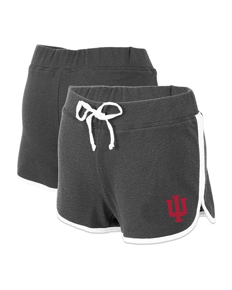 Women's Charcoal Indiana Hoosiers Relay French Terry Shorts Charcoal $20.70 Shorts