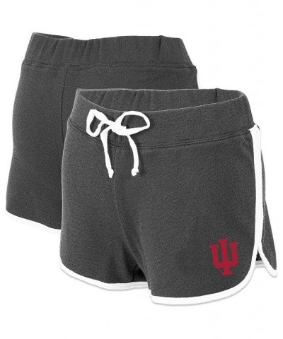 Women's Charcoal Indiana Hoosiers Relay French Terry Shorts Charcoal $20.70 Shorts