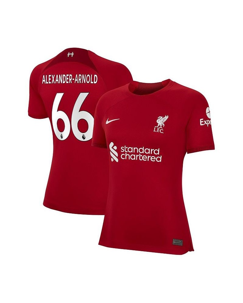 Women's Trent Alexander-Arnold Red Liverpool 2022/23 Home Replica Player Jersey Red $46.20 Jersey