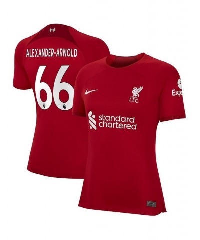 Women's Trent Alexander-Arnold Red Liverpool 2022/23 Home Replica Player Jersey Red $46.20 Jersey