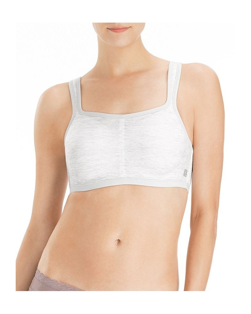 High-Impact Yogi Contour Convertible Full Coverage Sports Bra 731050 Feather Grey/white $27.13 Bras