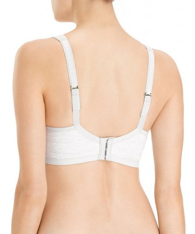 High-Impact Yogi Contour Convertible Full Coverage Sports Bra 731050 Feather Grey/white $27.13 Bras