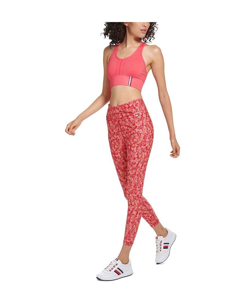 Women's High-Rise Compression Leggings Raspberry Combo $22.66 Pants