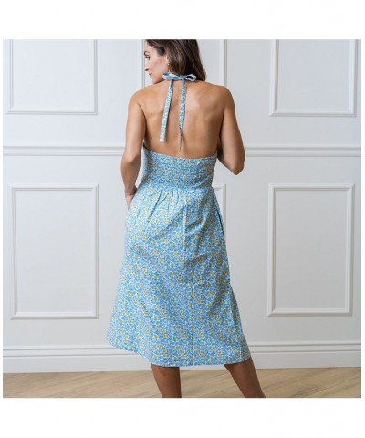 Womens' Halter Dress Multi Summer Floral $35.97 Dresses