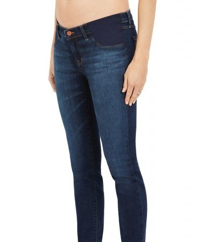 Side-Panel Skinny Maternity Jeans Sublime Wash $67.99 Jeans