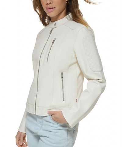 Biker Jacket Tan/Beige $34.44 Jackets