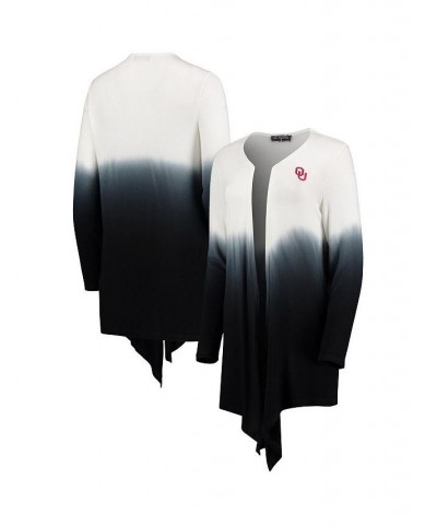 Women's White Gray Oklahoma Sooners Ombre Cardigan White, Gray $29.90 Sweaters