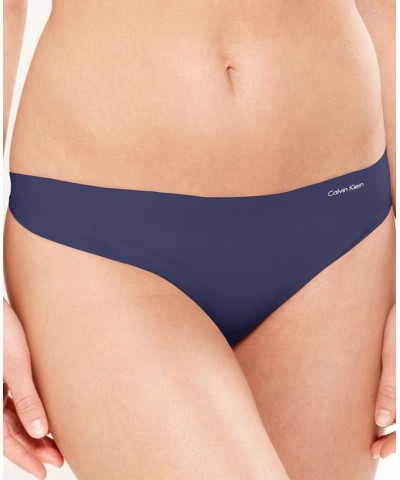 Women's Invisibles Thong Underwear D3428 Chestnut $9.88 Panty