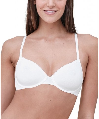 Women's Adorned Underwire Bra 324211 White $30.08 Bras