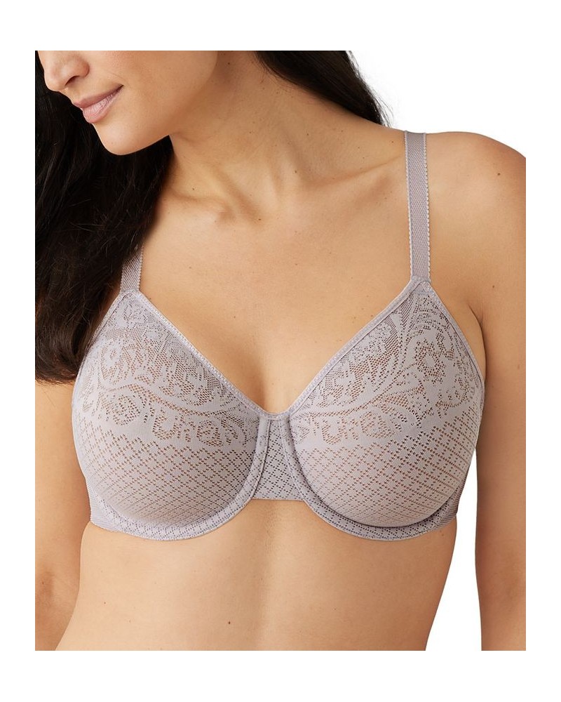 Visual Effects Minimizer Bra 857210 Up To I Cup Gray $32.80 Bras