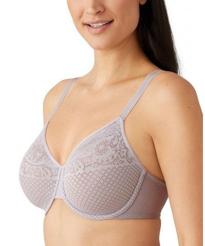 Visual Effects Minimizer Bra 857210 Up To I Cup Gray $32.80 Bras