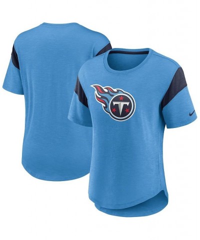 Women's Light Blue Tennessee Titans Primary Logo Fashion Top Light Blue $25.99 Tops