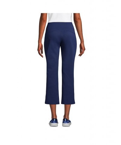 Women's Tall Active Crop Yoga Pants Deep sea navy $35.86 Pants