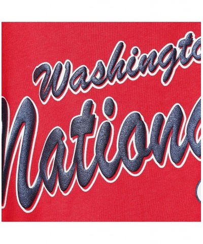 Women's Red Washington Nationals Marcie Tank Top Red $31.34 Tops