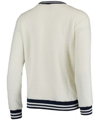 Women's Cream Navy Houston Texans Granite Knit Pullover Sweatshirt Cream, Navy $31.50 Sweatshirts