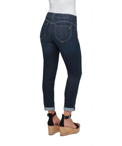 Mid-Rise 25" "Ab" Solution Ankle Skimmer In Indigo $33.60 Jeans