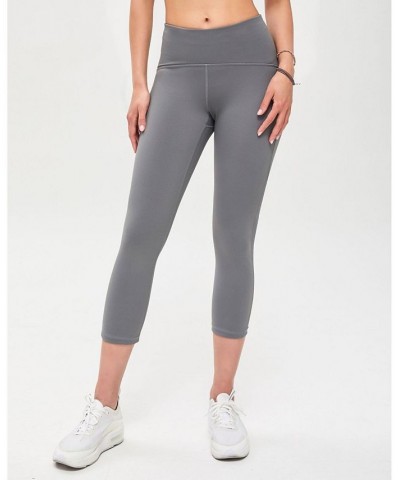 Alliance Ventiflo Crop Legging 21.5" For Women Gray $47.52 Pants