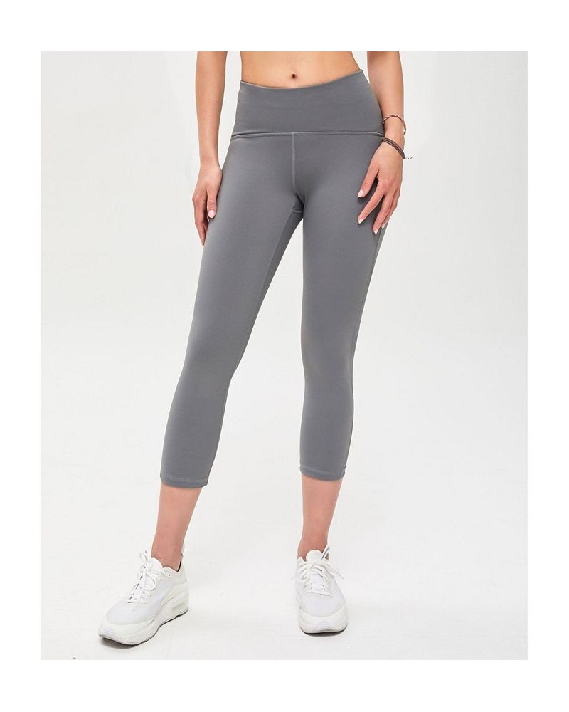 Alliance Ventiflo Crop Legging 21.5" For Women Gray $47.52 Pants