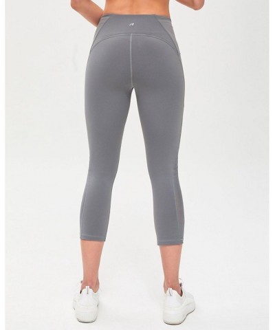 Alliance Ventiflo Crop Legging 21.5" For Women Gray $47.52 Pants