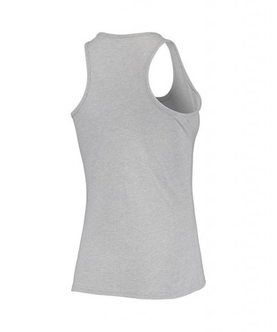 Women's Toronto Raptors Anchor Tank Top and Shorts Sleep Set Heathered Gray, Heathered Red $18.00 Pajama