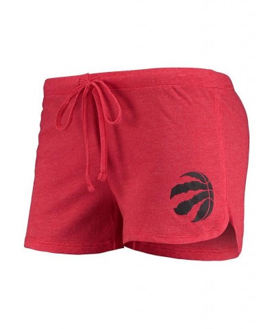 Women's Toronto Raptors Anchor Tank Top and Shorts Sleep Set Heathered Gray, Heathered Red $18.00 Pajama