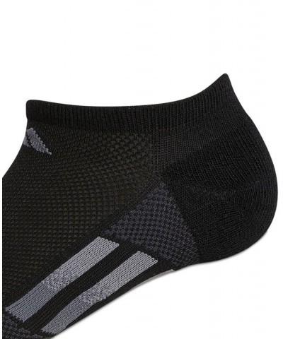 Women's 3-Pk. Superlite Three-Stripe No-Show Socks Black $11.04 Socks