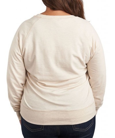 Trendy Plus Size Leprechaun Graphic Sweatshirt Beige, Khaki $11.89 Sweatshirts