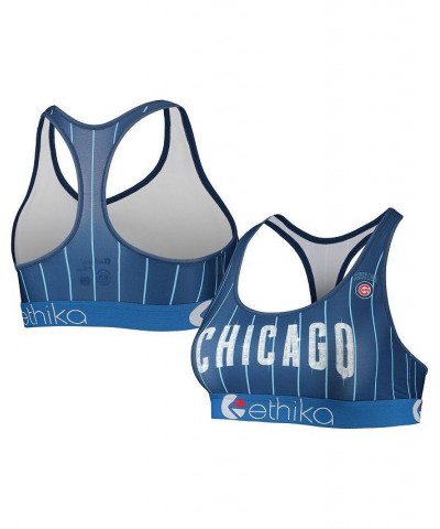 Women's Royal Chicago Cubs Slugger Bra Royal $18.62 Bras