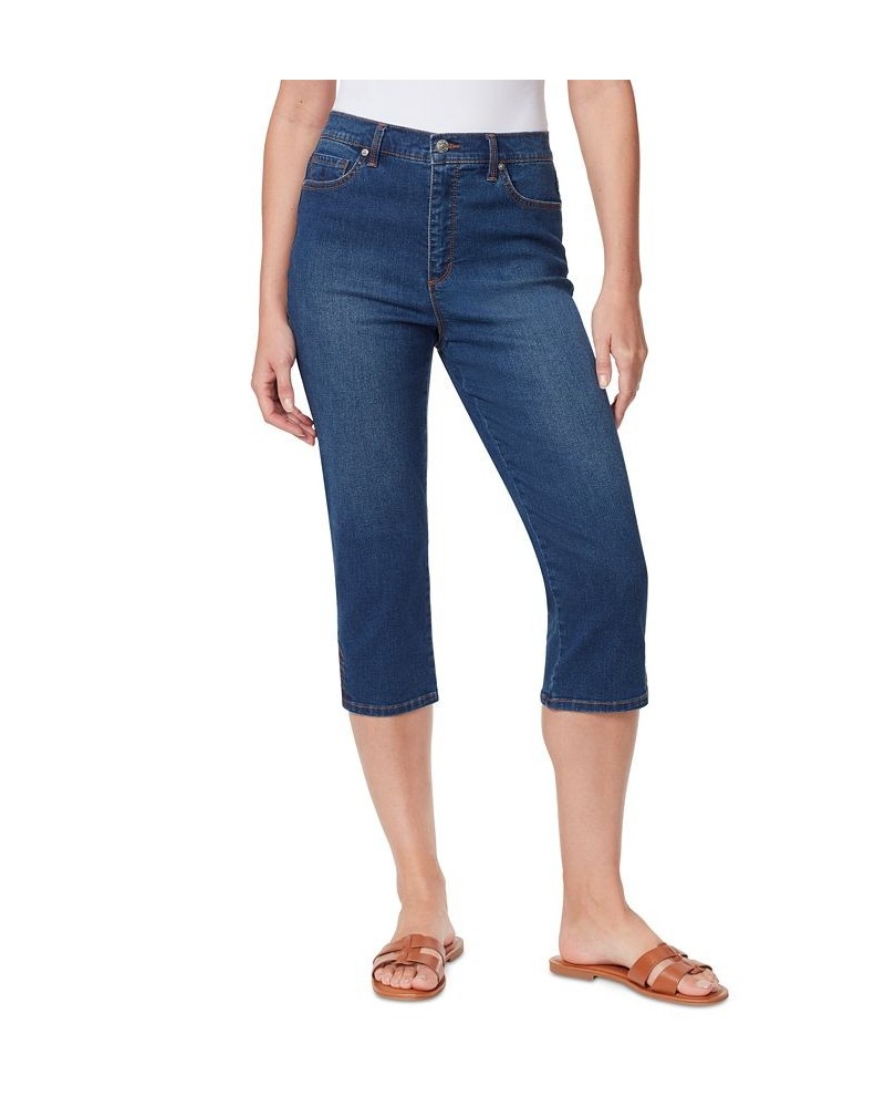 Women's Amanda High-Rise Capri Jeans Eucalyptus Green $14.10 Jeans