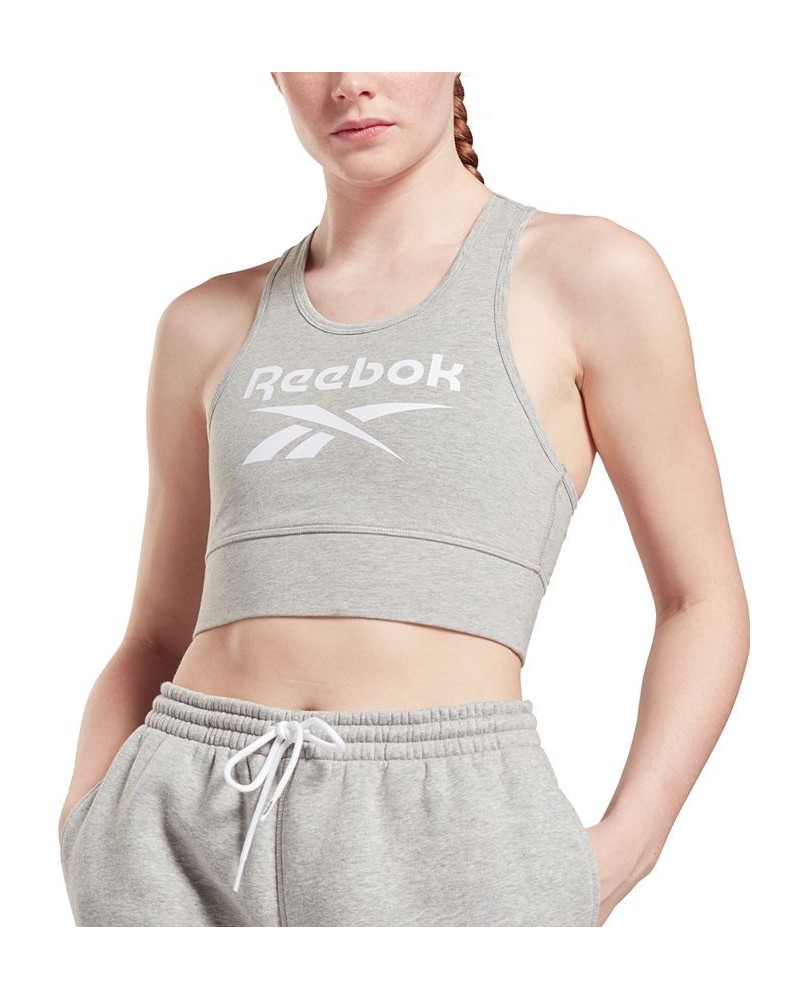 Women's Low Impact Sports Bra Gray $16.39 Bras