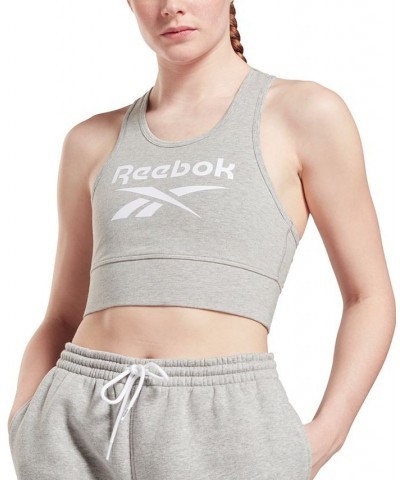 Women's Low Impact Sports Bra Gray $16.39 Bras