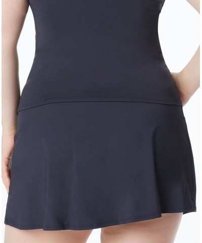 Bleu Rod Beattie Plus Size Swim Skirt Black $39.10 Swimsuits