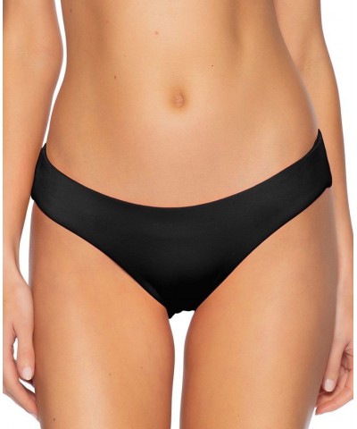 Women's Color Code Tear Drop Top & Hipster Bottoms Black $39.78 Swimsuits