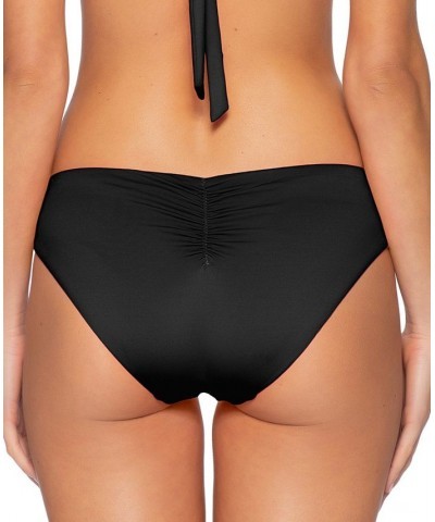 Women's Color Code Tear Drop Top & Hipster Bottoms Black $39.78 Swimsuits