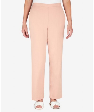 Plus Size Peachy Keen Twill Average Length Pants Peach $29.76 Pants