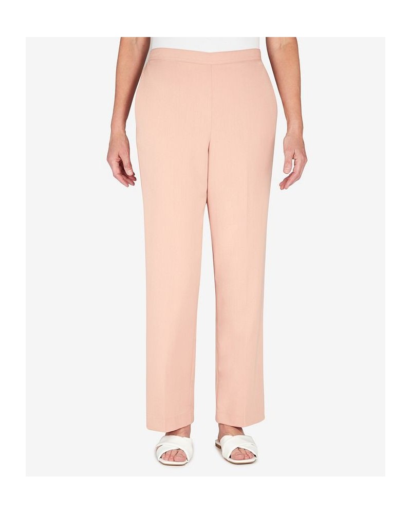 Plus Size Peachy Keen Twill Average Length Pants Peach $29.76 Pants