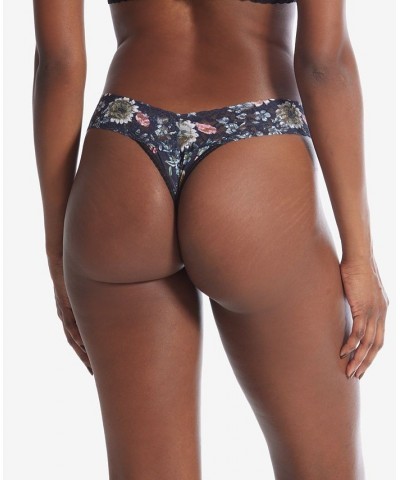 Women's Cotton Low Rise Thong Panty Hampton Court Gardens $11.00 Panty