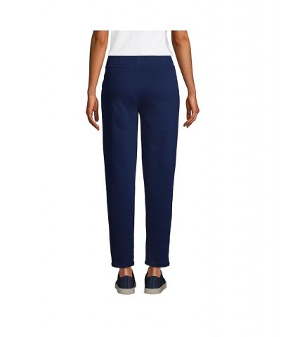 Women's Petite Serious Sweats Ankle Sweatpants Deep sea navy $34.98 Pants