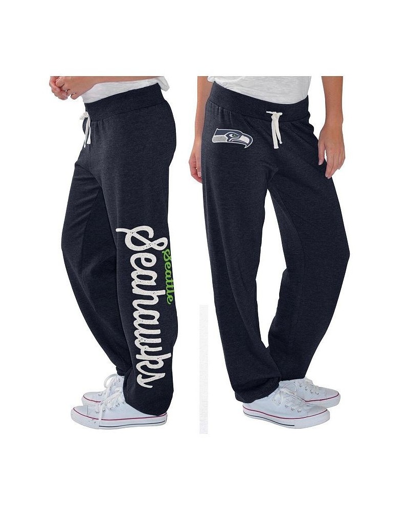 Women's College Navy Seattle Seahawks Scrimmage Fleece Pants Navy $21.12 Pants