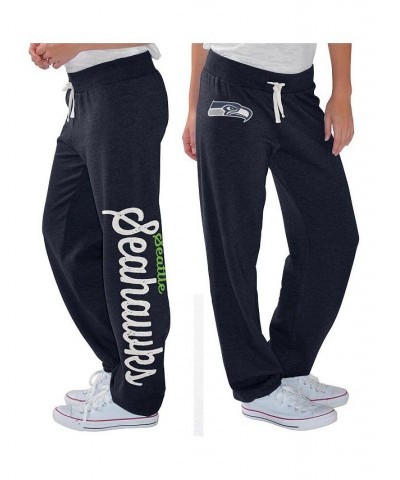 Women's College Navy Seattle Seahawks Scrimmage Fleece Pants Navy $21.12 Pants