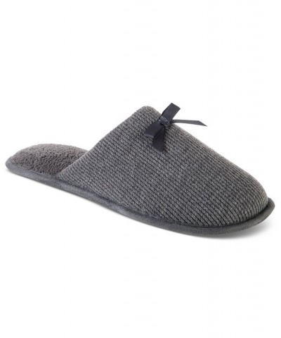 Women's Waffle-Knit Clog Slippers Brown $8.48 Shoes