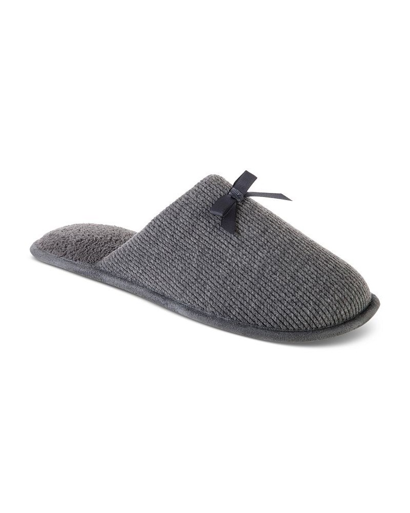 Women's Waffle-Knit Clog Slippers Brown $8.48 Shoes