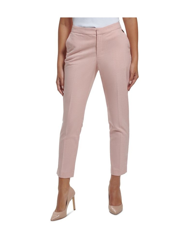 Women's Solid Sloane Ankle Pants Misty Rose $25.37 Pants