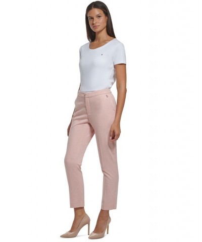 Women's Solid Sloane Ankle Pants Misty Rose $25.37 Pants