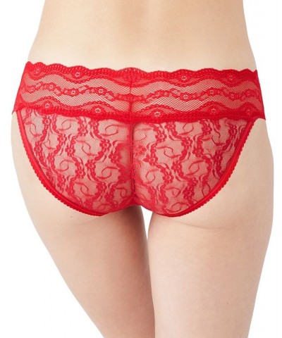 Lace Kiss Bikini Underwear 978182 Red $9.75 Panty